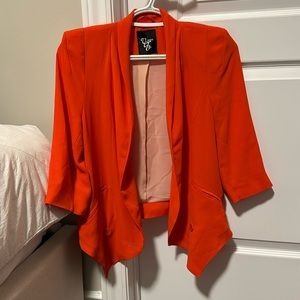 Vero Moda Flowy Orange Blazer